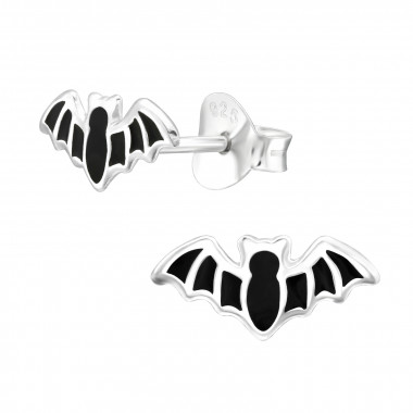 Bat - 925 Sterling Silver Kids Ear Studs SD44558