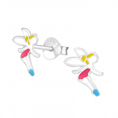 Fairy - 925 Sterling Silver Kids Ear Studs SD4718