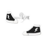 Sneakers - 925 Sterling Silver Kids Ear Studs SD47309