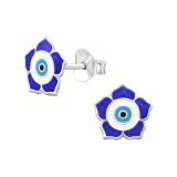 Flower - 925 Sterling Silver Kids Ear Studs SD48358