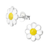 Daisy - 925 Sterling Silver Kids Ear Studs SD9215