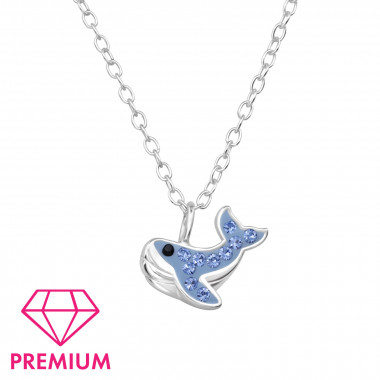 Whale - 925 Sterling Silver Kids Necklaces SD48763