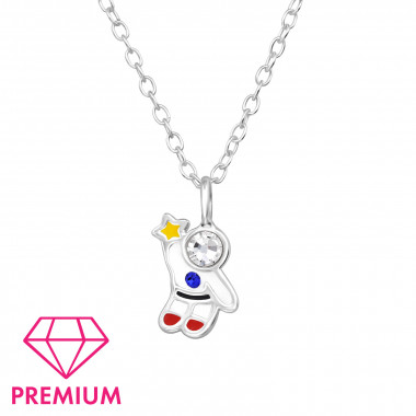 Astronaut - 925 Sterling Silver Kids Necklaces SD48771