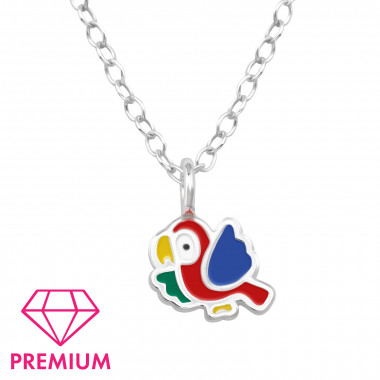 Bird - 925 Sterling Silver Kids Necklaces SD48823