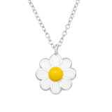 Daisyflower - 925 Sterling Silver Kids Necklaces SD49404