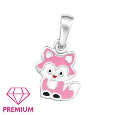 Fox - 925 Sterling Silver Kids Pendants SD47985