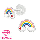 Rainbow - 925 Sterling Silver Premium Kids Jewelry SD39479