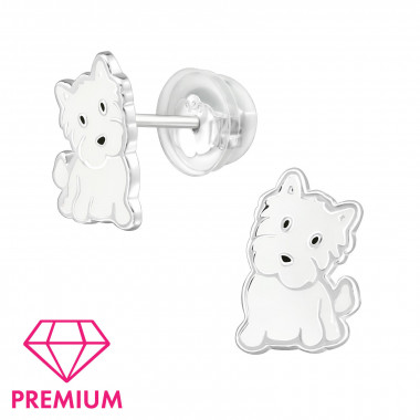 Dog - 925 Sterling Silver Premium Kids Jewelry SD39754