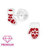 Christmas Stockings And Mittens - 925 Sterling Silver Premium Kids Jewelry SD40392