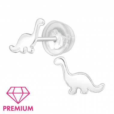 Dinosaur - 925 Sterling Silver Premium Kids Jewelry SD43004