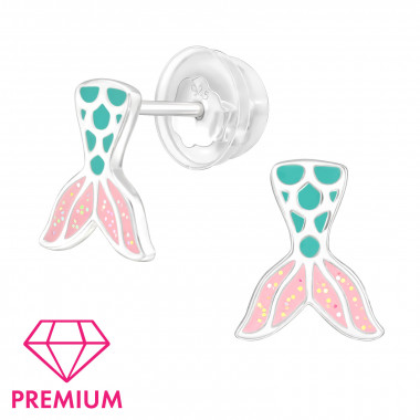 Mermaid Tail - 925 Sterling Silver Premium Kids Jewelry SD43542