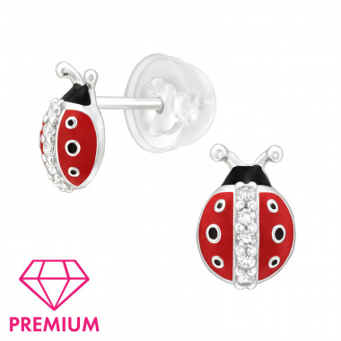 Ladybug - 925 Sterling Silver Premium Kids Jewelry SD45256