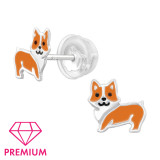 Corgi Dog - 925 Sterling Silver Premium Kids Jewelry SD46297