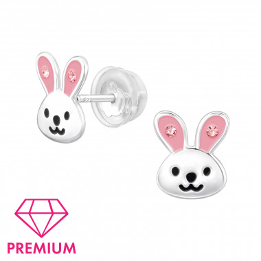 Rabbit - 925 Sterling Silver Premium Kids Jewelry SD48764