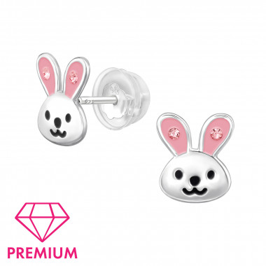 Rabbit - 925 Sterling Silver Premium Kids Jewelry SD48764