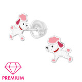 Poodle Dog - 925 Sterling Silver Premium Kids Jewelry SD48766