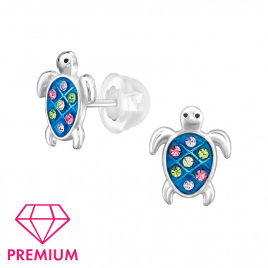 Turtle - 925 Sterling Silver Premium Kids Jewelry SD48768