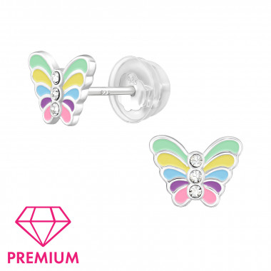 Butterfly - 925 Sterling Silver Premium Kids Jewelry SD48778