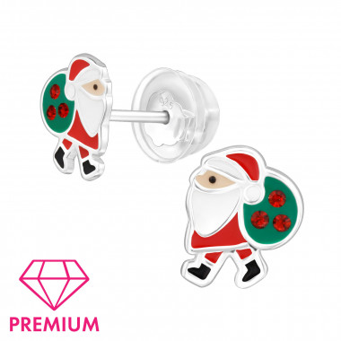 Santa Claus - 925 Sterling Silver Premium Kids Jewelry SD48794