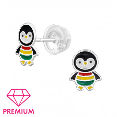 Penguin - 925 Sterling Silver Premium Kids Jewelry SD48796