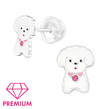 Dog - 925 Sterling Silver Premium Kids Jewelry SD48955