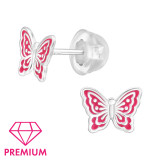 Butterfly - 925 Sterling Silver Premium Kids Jewelry SD48963