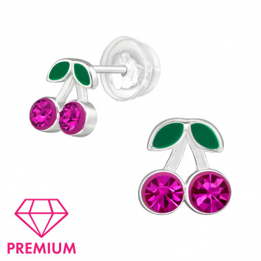 Cherry - 925 Sterling Silver Premium Kids Jewelry SD48964