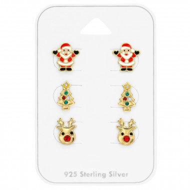 Christmas - 925 Sterling Silver Kids Jewelry Sets SD49129