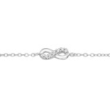 Infinity - 925 Sterling Silver Bracelets SD19387