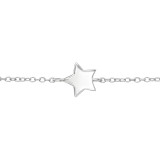 Star Inline - 925 Sterling Silver Bracelets SD22620