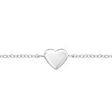 Heart - 925 Sterling Silver Bracelets SD23540