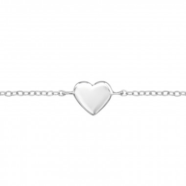 Heart - 925 Sterling Silver Bracelets SD23540