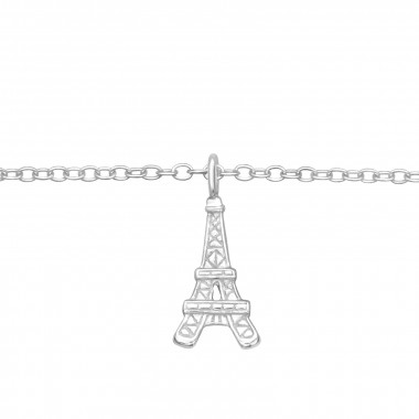 Eiffel Tower - 925 Sterling Silver Bracelets SD43663