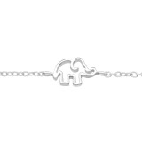 Elephant - 925 Sterling Silver Bracelets SD44300