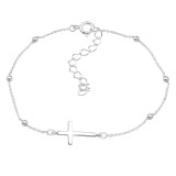 Cross - 925 Sterling Silver Bracelets SD45647