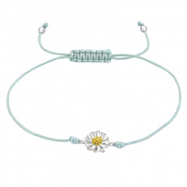 Flower - Nylon Cord Corded Bracelets SD38357