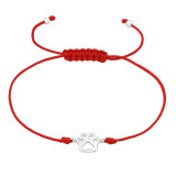 Paw Print - Nylon Cord Corded Bracelets SD47500
