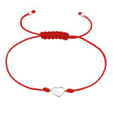 Heart - Leather Cord Corded Bracelets SD47504