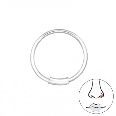 10mm - 925 Sterling Silver Nose Studs SD48086