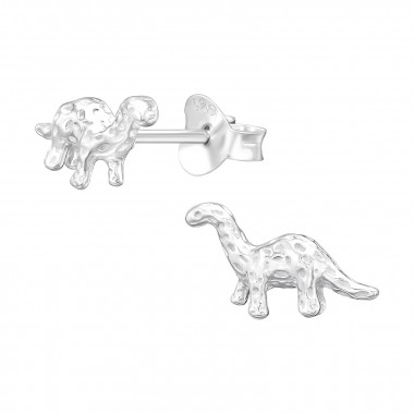 Dinosaur - 925 Sterling Silver Simple Stud Earrings SD45965