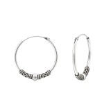 20mm Bali - 925 Sterling Silver Bali Hoops SD20596