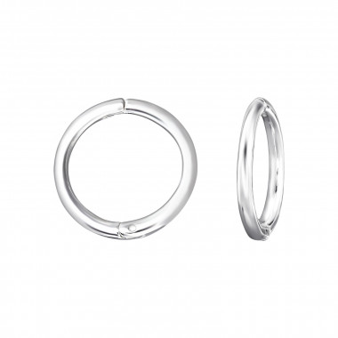 Ear Hoops - 925 Sterling Silver Huggies SD47889