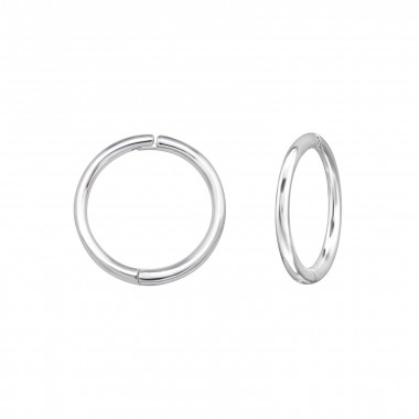 Ear Hoops - 925 Sterling Silver Huggies SD47892