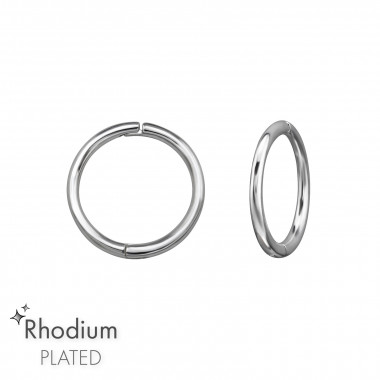 Ear Hoops - 925 Sterling Silver Huggies SD47894