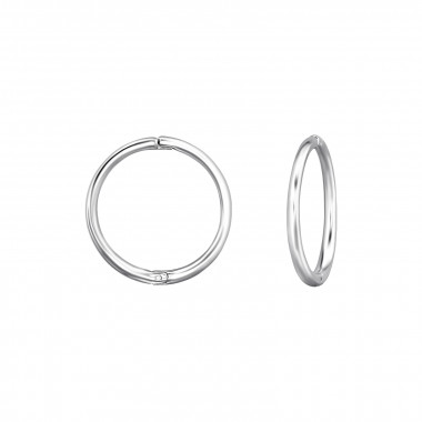 Ear Hoops - 925 Sterling Silver Huggies SD47895