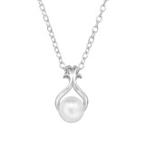 Pear - 925 Sterling Silver Necklaces with Stones SD49482