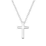 Cross - 925 Sterling Silver Silver Necklaces SD18463