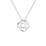 Rose - 925 Sterling Silver Silver Necklaces SD19122