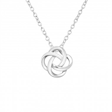 Rose - 925 Sterling Silver Silver Necklaces SD19122