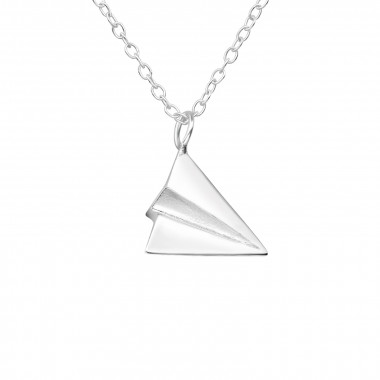 3D Origami - 925 Sterling Silver Silver Necklaces SD26053